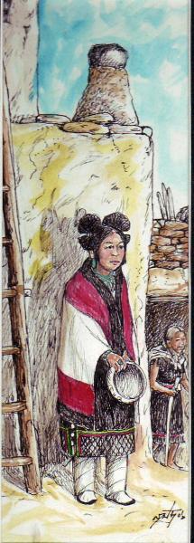 Bild Hopi Maiden
